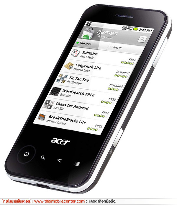 Acer beTouch E400