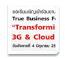 TrueBusiness Forum �Transforming Business with 3G & Cloud Solutions�