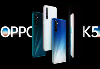 เปิดตัว OPPO K5 จัดเต็ม 4 กล้อง 64MP ผสาน VOOC 4.0 (30W) เวอร์ชันล่าสุด พลังชิป Snapdragon 730G จับคู่ RAM 8GB และบอดี้ไล่เฉดสีใหม่ ในราคาเริ่ม 8 พันบ