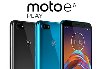 เปิดตัว Moto E6 Play น้องเล็กรุ่นใหม่ ในราคา 3 พันบาท ครบด้วยจอ Max Vision แบต 3000 mAh และ Android 9.0 บนบอดี้ Metallic Finish สุดพรีเมียม