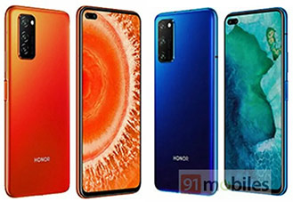 Honor V30 หลุดเรนเดอร์ใหม่ ก่อนเปิดตัวจริง 26 พ.ย. นี้ พร้อมกล้องหลัง 3 ตัวดีไซน์ใหม่ ผสานจอไร้ขอบเจาะรูกล้องหน้าคู่ และชิปตัวท็อป Kirin 990