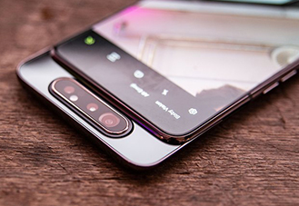 Samsung Galaxy A90 อาจไม่มีกล้องหมุน (Flip Camera) แต่จะใช้กล้องหน้าจอหยดน้ำ Infinity-U แทน คาดมากับชิป Snapdr