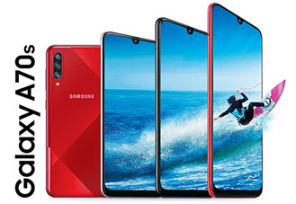 เปิดตัว Samsung Galaxy A70s อัปเกรดกล้อง 3 ตัว 64MP พร้อม Super Steady Video แบตใหญ่ชาร์จไว 4500 mAh ชิป Snapdragon 675 และสแกนนิ้วใต้จอ