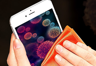 เตือนใจให้ทำความสะอาดมือถือสู้ไวรัส ด้วยวอเปเปอร์ #AntiCovid19Screensaver ดาวน์โหลดได้ฟรี!