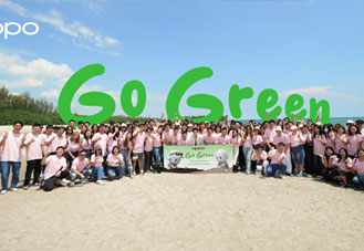OPPO สานต่อพันธกิจความยั่งยืน จัดโครงการ Go Green ปลูกป่าชายเลนและปล่อยพันธุ์สัตว์น้ำคืนสู่ธรรมชาติ