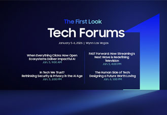 ซัมซุง ขนทัพผู้เชี่ยวชาญเปิดเวที Tech Forum ในงาน CES 2026 เผยทิศทาง AI สมาร์ทโฮม และดีไซน์แห่งอนาคต
