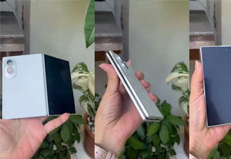 Samsung Galaxy Z Fold8 Wide เครื่องดัมมีหลุด เผยดีไซน์จอกว้าง บางเฉียบ และใช้งานสะดวกขึ้น