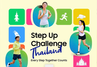 Samsung Health Step Up Challenge Thailand ชวนคนไทยเดิน 210,000 ก้าวใน 19 วัน ลุ้นรางวัล Samsung มูลค่ารวมกว่า 90,000 บาท