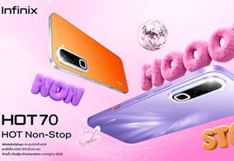 Infinix HOT 70 เปิดตัวในไทย ราคาเริ่มต้น 4,999 บาท แบต 6,000mAh ชาร์จไว 45W จอ 6.78 นิ้ว 120Hz