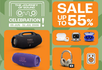 JBL จัดโปรลำโพงและหูฟัง ลดสูงสุด 55% พร้อมของแถมมูลค่าสูงสุด 7,745 บาท