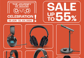 JBL Quantum ลดสูงสุด 55% หูฟังเกมมิ่งพร้อม Spatial Sound ราคาเริ่ม 973 บาท