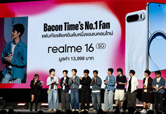 realme 16 Series 5G โชว์พลัง Gaming Master ในงาน BACONTIME THE MEMORY ชูแบต Titan 7000mAh