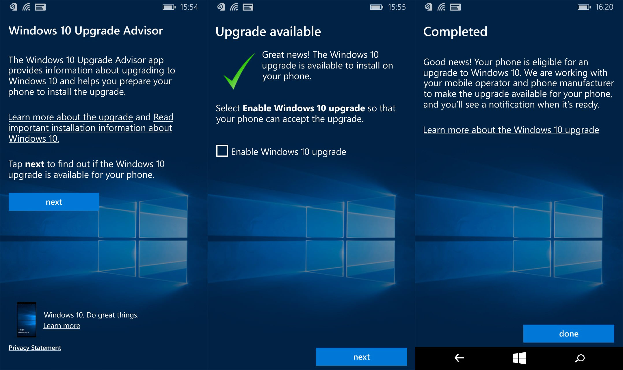 X upgrade. Upgrade and update.