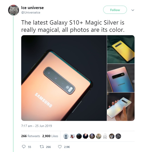 s10e prism silver