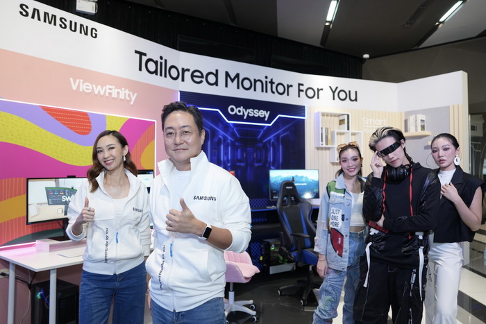 Samsung launches 3 distinct screen series Moving forward to conquer the OLED family market, highlighting smart features with artificial intelligence technology :: Thaimobilecenter.com