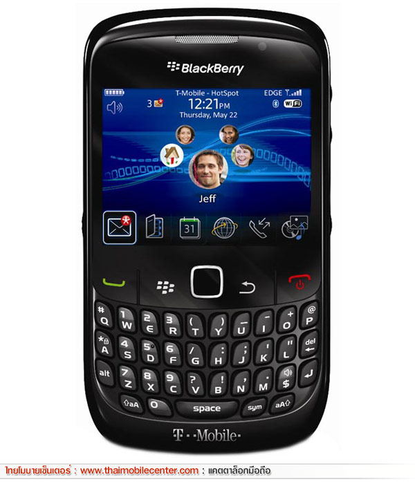 รูปมือถือ BlackBerry Curve 8520 Thaimobilecenter Mobile Phone Catalog