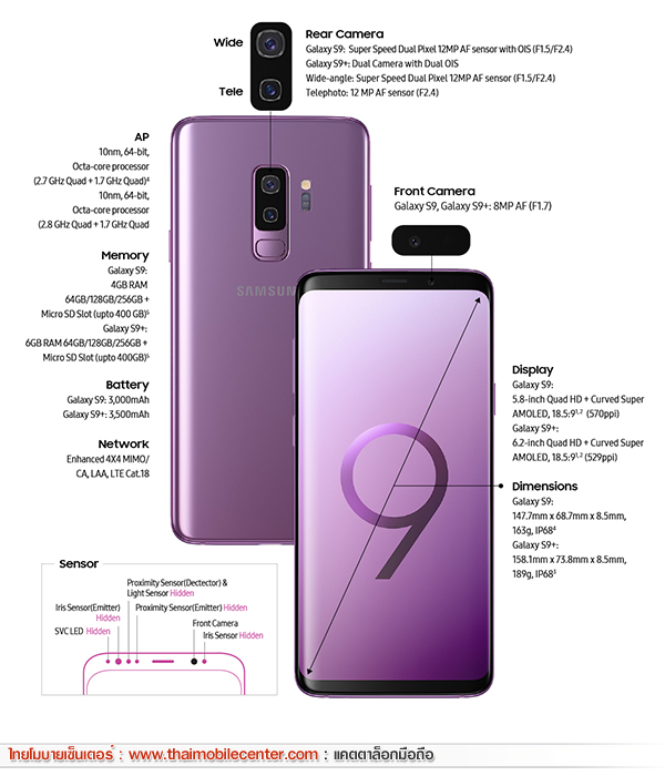 Samsung Galaxy S9+ 64GB