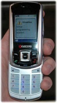 Kyocera KX5 Slider Remix
