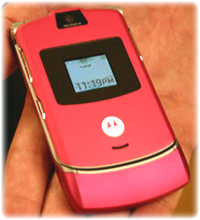Motorola RAZR V3 Pink