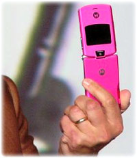 Motorola RAZR V3 Pink