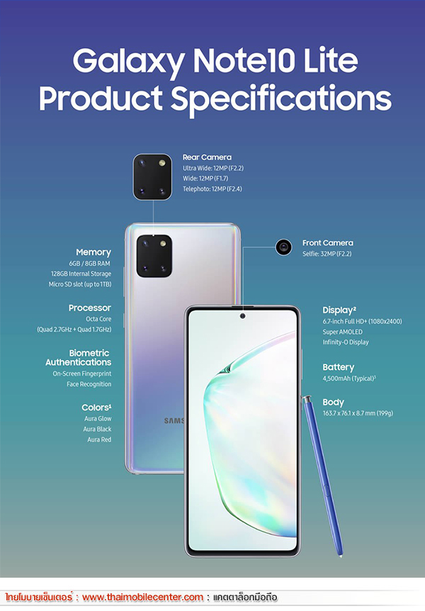 Samsung Galaxy Note 10 Lite